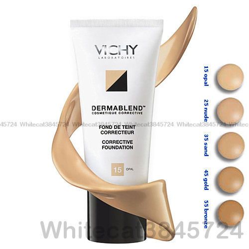 VICHY DERMABLEND CORRECTIVE FOUNDATION SPF35 SALE 15,25,35,45,55