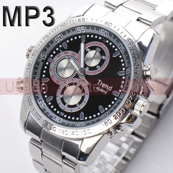 Waterproof 4GB  Player Watch Voice Video Recording Camera DVR MINI