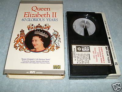 QUEEN ELIZABETH 2   60 GLORIOUS YEARS   BETA 1986