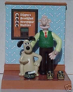 Wallace and Gromit Talking Alarm Clock Unused Mint in Box 