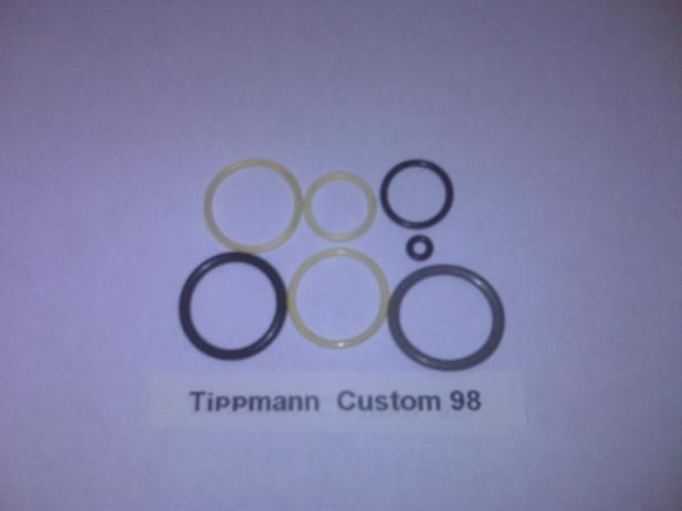 Tippmann Custom 98 Pro O ring ORing Paintball Rebuild Set