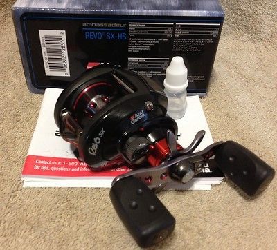 Abu Garcia Revo SX HS Casting Reel ~ 7.11 ~ $169 MSRP ~ 11 Bearings