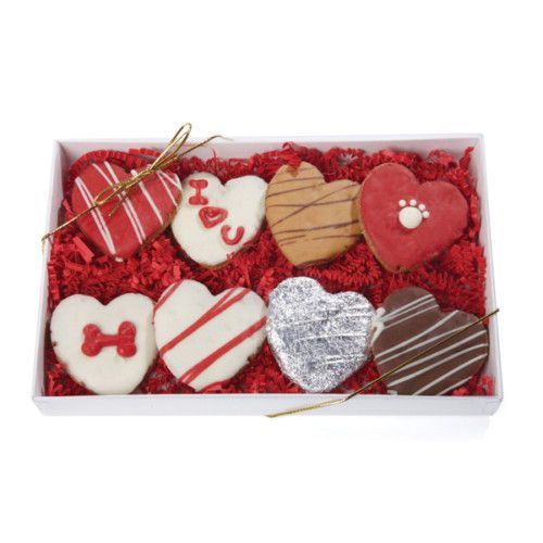 BARKWORTH VALENTINES DAY DOG COOKIES BOX ASSORTED