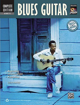 ACOUSTIC BLUES GUITAR COMPLETE   METHOD BOOK / CD / DVD