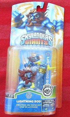 Giants 2012 LIGHTNING ROD FIGURE Activision Series 2 Works w/ Spyros