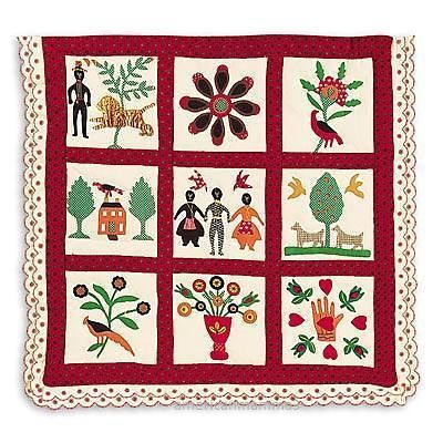 American Girl Addys Family Album Quilt for Dolls Retired Fabric