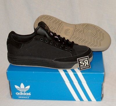 New Adidas Originals ROD LAVER Shoes Mens Trainers Retro Black