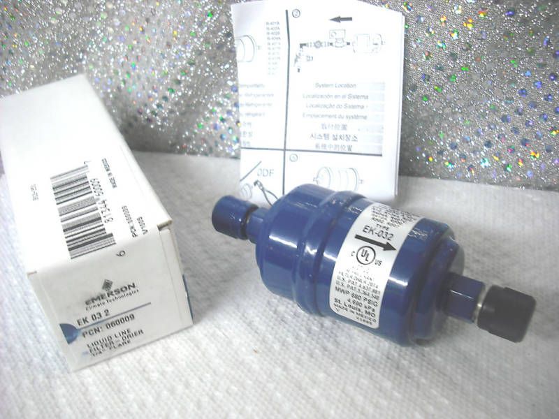 Refrigerant FILTER DRIER 1/4 Male Flare EK032