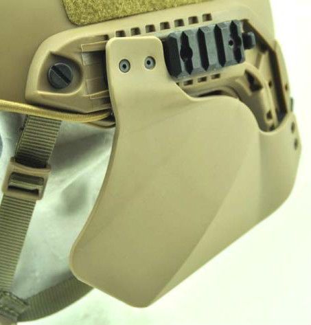 AIRSOFT CORE OPS TACTICAL HELMET TAN SAND JUMP SIDE PANELS UK