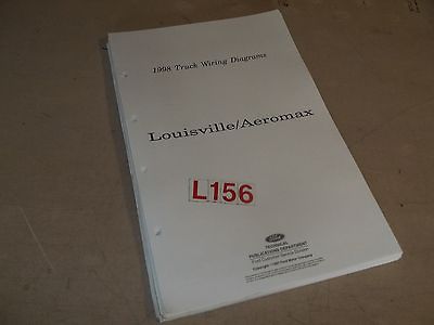 1998 Ford Louisville/Aeromax Truck Huge Factory Fold Out Wiring