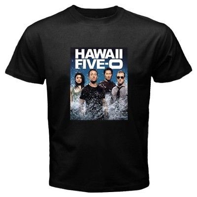 Hawaii Five O Black Black M L XL 2XL T Shirt Men&Women