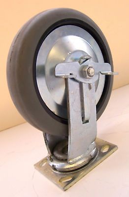 VINTAGE FAULTLESS USA CASTER SWIVEL WHEEL 8 ZERK HEAVY