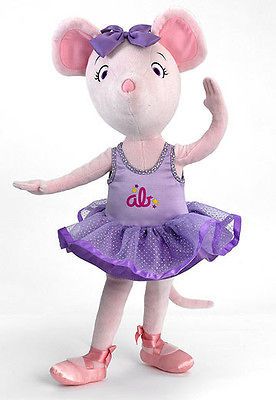 Madame Alexander Lavendar Angelina Ballerina 18 Cloth Doll IN STOCK