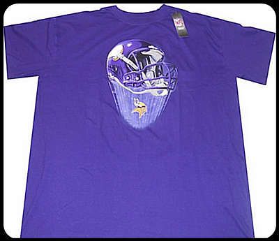 MINNESOTA VIKINGS HELMET TEE SHIRT BIG & TALL SIZES