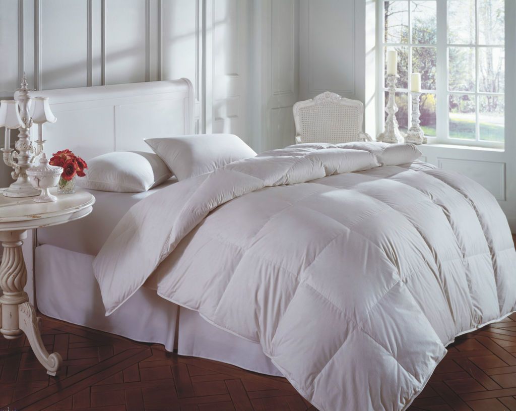 White Goose Down ALTERNATIVE Comforter (Double & Single Fill)   All