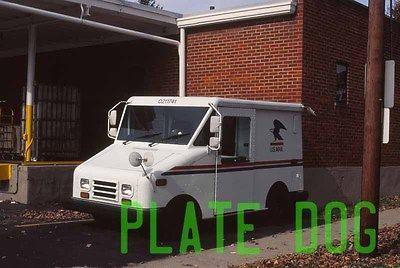 USPS US Mail Grumman Postal Delivery Truck, Latonia KY, Original Slide