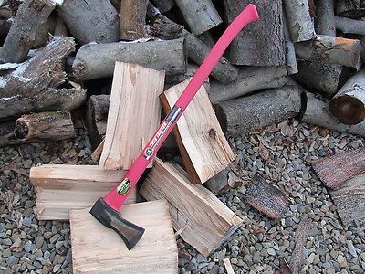 True Temper 1190400 Ames 4 Lb 36 Fiberglass Handle Axe Wood Splitter