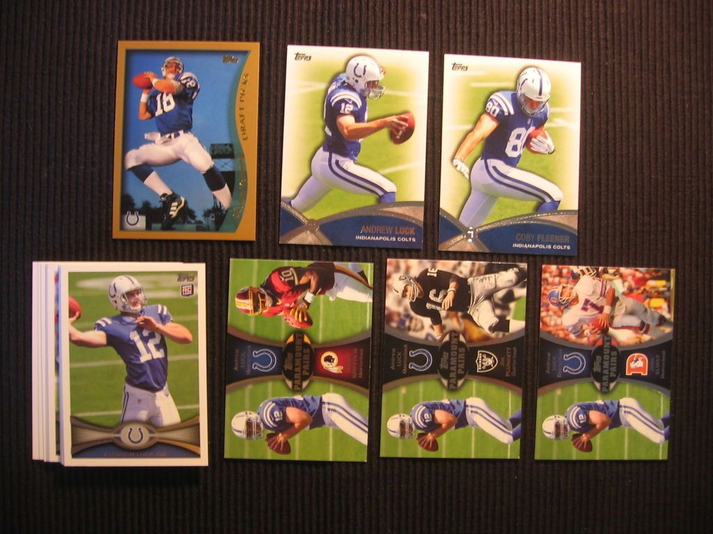 INDIANAPOLIS COLTS SP TEAM SET 20 CARDS WITH ANDREW LUCK INSERTS & RC