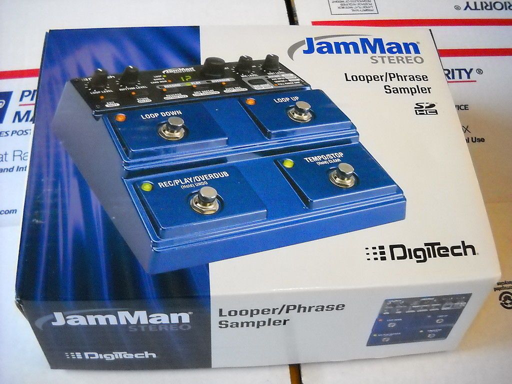 2012 DIGITECH JAMMAN STEREO LOOPING PEDAL