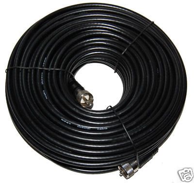 8X Mini 8 Coaxial PL 259 Male to Male Amateur Ham Radio Antenna Cable