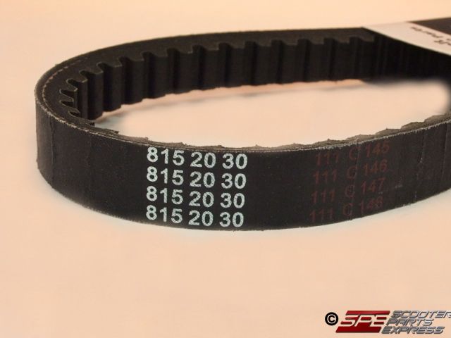 815 20 30 Belt, CF150, Benelli/Andretti, CPI, Diamo, QJ, Strada, TNG