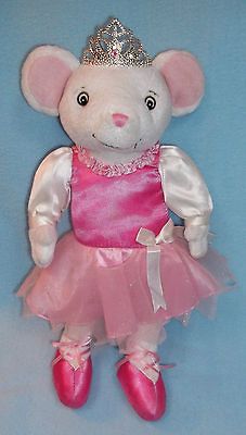 Angelina Ballerina 14 Talking/Poseab le Doll ~ Crown Lights Up