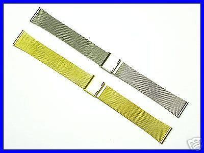 18mm 20mm Mesh Watch Band Strap fits Skagen Grenen Guess cK Anne Klein