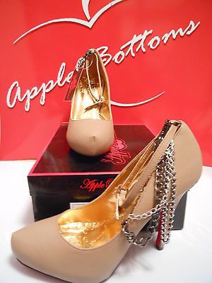 apple bottom heels