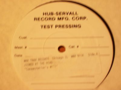 JOINED AT THE HEAD wax trax TEST PRESSING 12 controlled bleeding paul