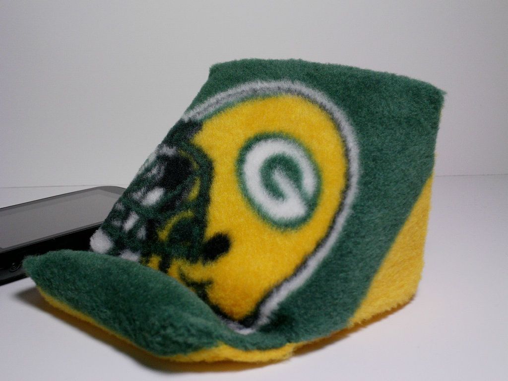 Green Bay Packers Custom Desk Cell Phone Holder iphone Cradle Pedestal