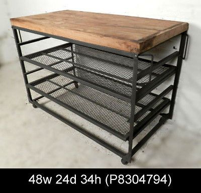 antique butcher block