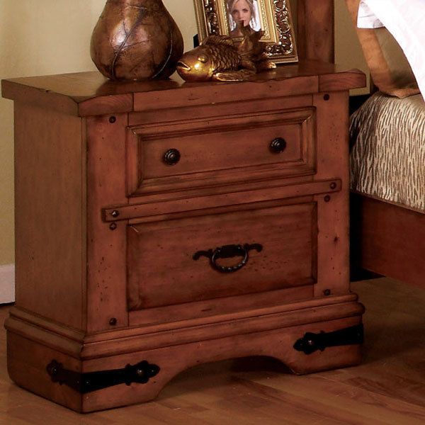 oak night stands