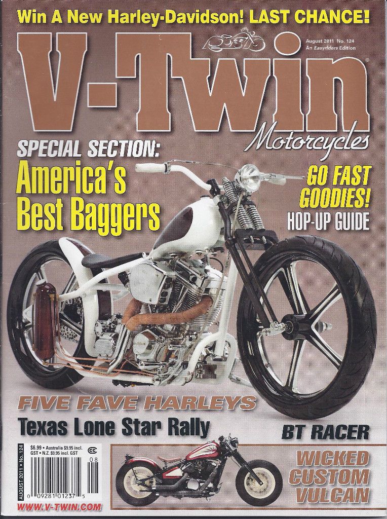 TWIN MAGAZINE BEST AMERICAN BAGGERS HOP UP GUIDE HARLEYS CUSTOM