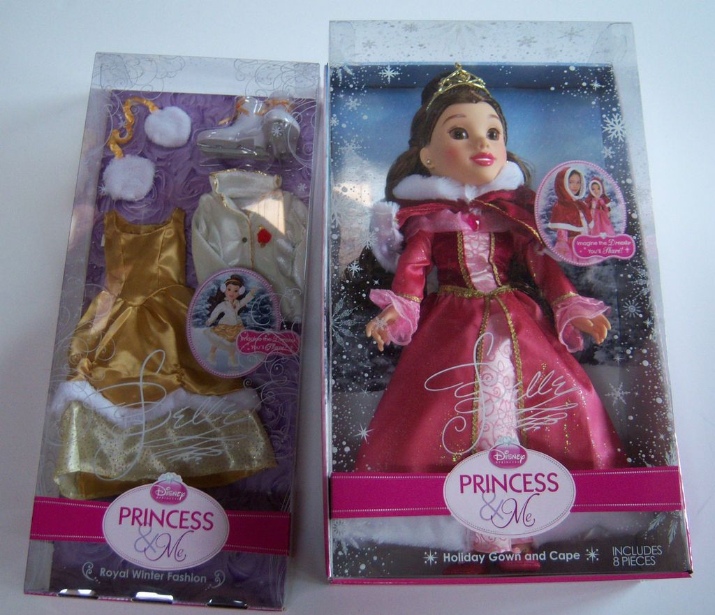 disney princess and me belle doll