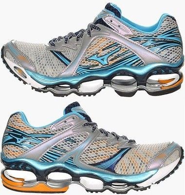 WAVE PROPHECY WOMEN RUNNING AQUARIUS   SILVER   SUN ORANGE SELECT SIZE