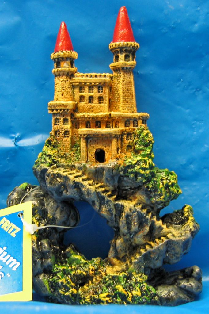 aquarium castle decorations