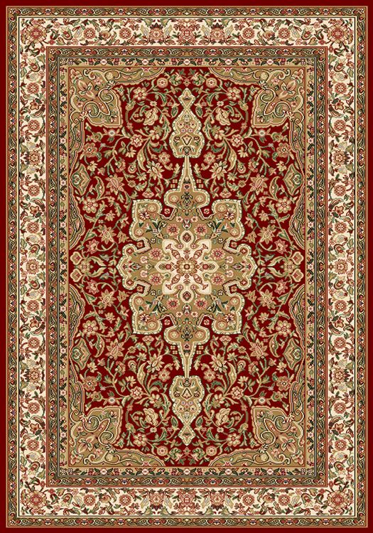 RED BURGUNDY ORIENTAL AREA RUG 8 X 11 LARGE PERSIAN 83   ACTUAL 7 8