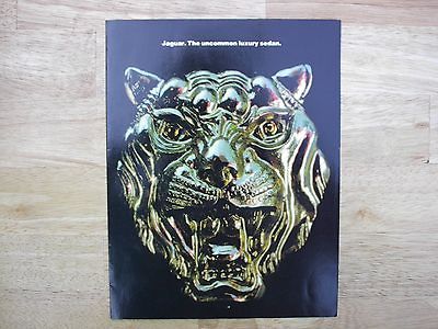 1976 Jaguar Tri Fold Brochure Very Good Condition