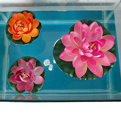 Newly listed 3pcs Aquarium Fish Tank/Pond/Pool Plant Plastic Ornament