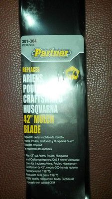 Riding Lawn Mower Blades Husqvarna,Craf tsman,Ariens