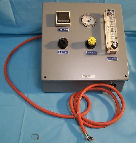 PNEUMATIC HOT GAS AIR / N2 / Argon HEATER REFLOW CONTROLLER FEP Shrink