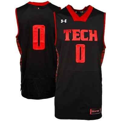 Under Armour Texas Tech Red Raiders #0 Replica Basketball Jersey