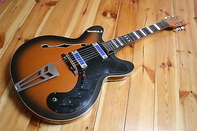 old vintage ARCHTOP guitar ( framus hofner jolana musima hopf ) 1979