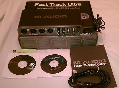 Audio Fast Track Ultra USB Mobile/Audio Interface Recording Studio