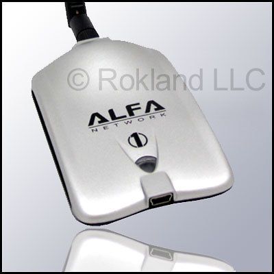 AWUS036H Alfa Networks 1000mW USB Wi Fi Adapter Genuine Realtek