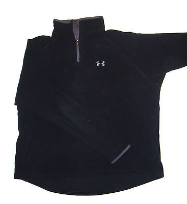 Under Armour Fleece Pull Over Mens XL Black