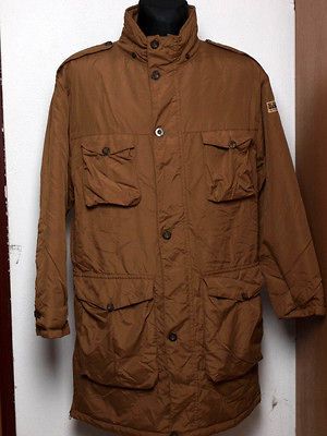 MAN MENS NAPAPIJRI GEOGRAPHIC PADDED PARKA COAT SIZE LARGE CORDURA