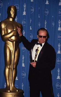 JACK NICHOLSON OSCAR ACADEMY AWARD STATUE ORIGINAL 35MM SLIDE