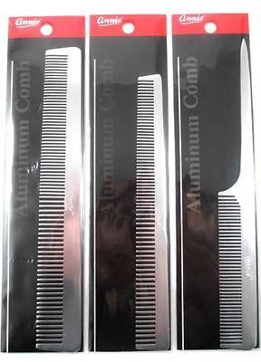 New Aluminum Barber Salon Combs Brush Cutting Styling Teasing USA Fast