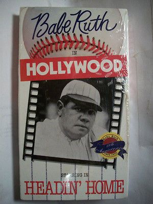 1994 Babe Ruth In Hollywood (Headin Home) VHS Video Sealed